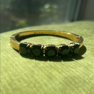 Kate Spade Gold and Black Bracelet